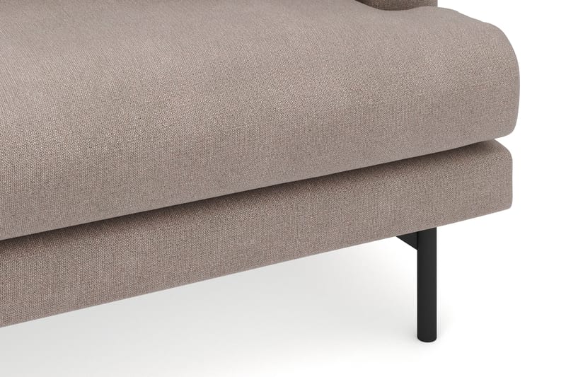 Menard 4-istuttava Vasenkätinen Syvä L-muotoinen Divaanisohva Kangasista - Ruskea - Huonekalut - Sohva - Divaanisohva - 3 istuttava sohva divaanilla