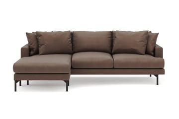 Menard 4-istuttava Vasenkätinen Syvä L-muotoinen Divaanisohva Kangasista