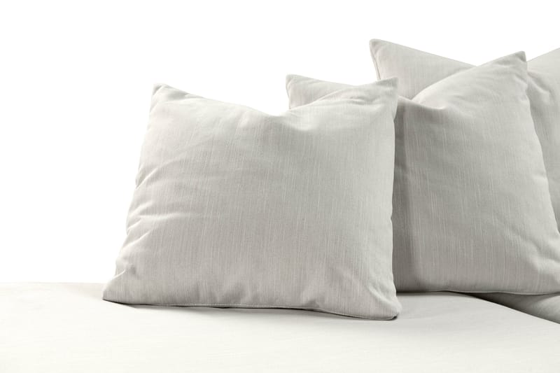 Menard 4-istuttava Vasenkätinen Syvä L-muotoinen Divaanisohva Kankaasta - Vaaleanharmaa - Huonekalut - Sohva - Divaanisohva