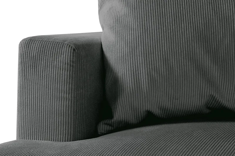 Menard 4-sits Soffa med Schäslong Höger - Harmaa - Huonekalut - Sohva - Divaanisohva