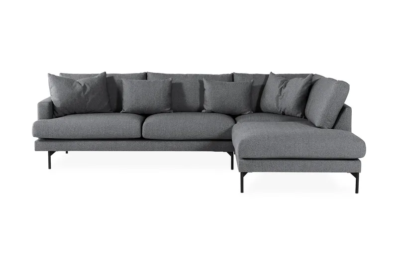 Menard 4-sits Soffa med Schäslong Höger - Tummanharmaa - Huonekalut - Sohva - Divaanisohva