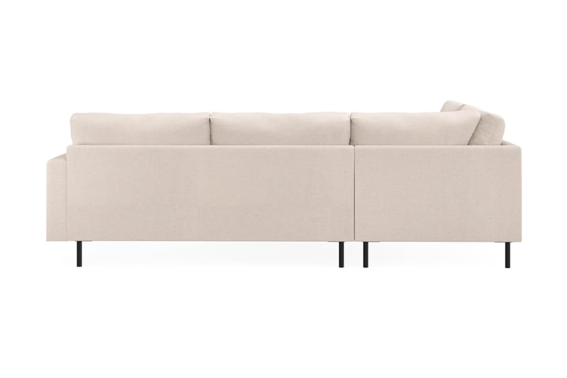 Menard Compact 4-istuttava Vasenkätinen L-muotoinen Divaanisohva Kankaasta - Beige - Huonekalut - Sohva - Divaanisohva - 4 istuttava sohva divaanilla