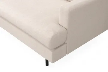 Menard Compact 4-istuttava Vasenkätinen L-muotoinen Divaanisohva Kankaasta - Beige - Huonekalut - Sohva - Divaanisohva - 4 istuttava sohva divaanilla