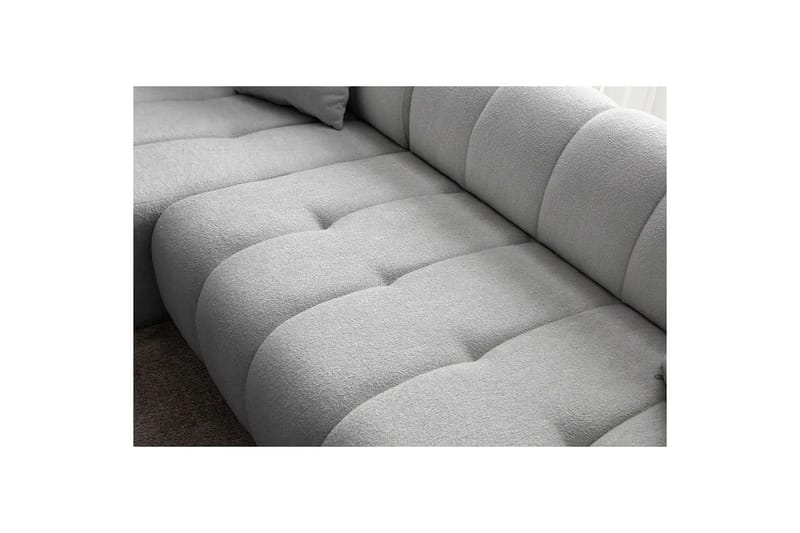 Mississauga Sohva divaanilla 3-istuttava - Harmaa - Huonekalut - Sohva - Divaanisohva - 3 istuttava sohva divaanilla