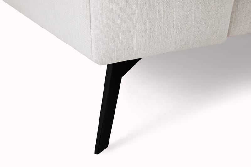 Ocean Lyx 4-istuttava Oikeakätinen L-muotoinen Divaanisohva Kankaalla - Vaaleanharmaa - Huonekalut - Sohva - Divaanisohva - 4 istuttava sohva divaanilla