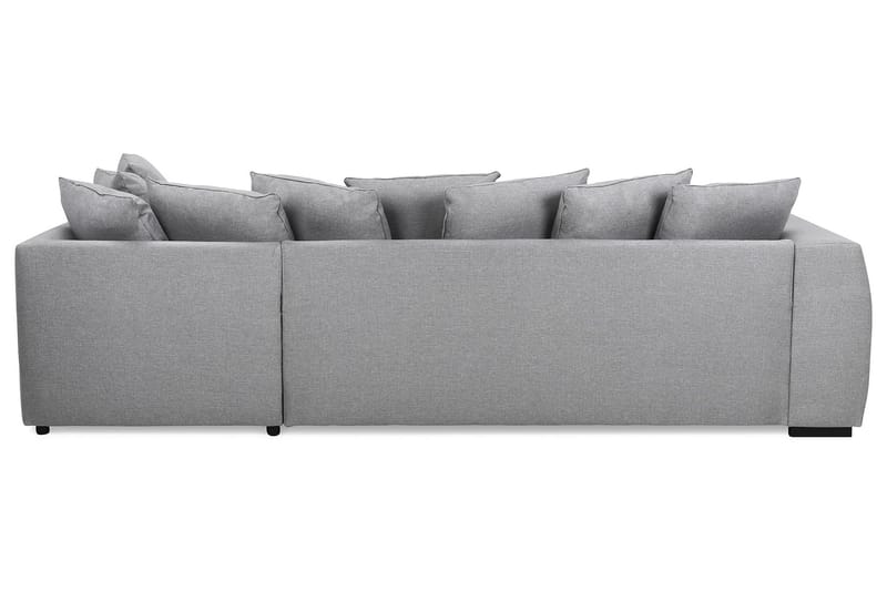 Optus 4-istuttava Oikeakätinen L-muotoinen Divaanisohva Kankaalla sis. Kirjekuorityynyt - Vaaleanharmaa - Huonekalut - Sohva - Divaanisohva - 3 istuttava sohva divaanilla