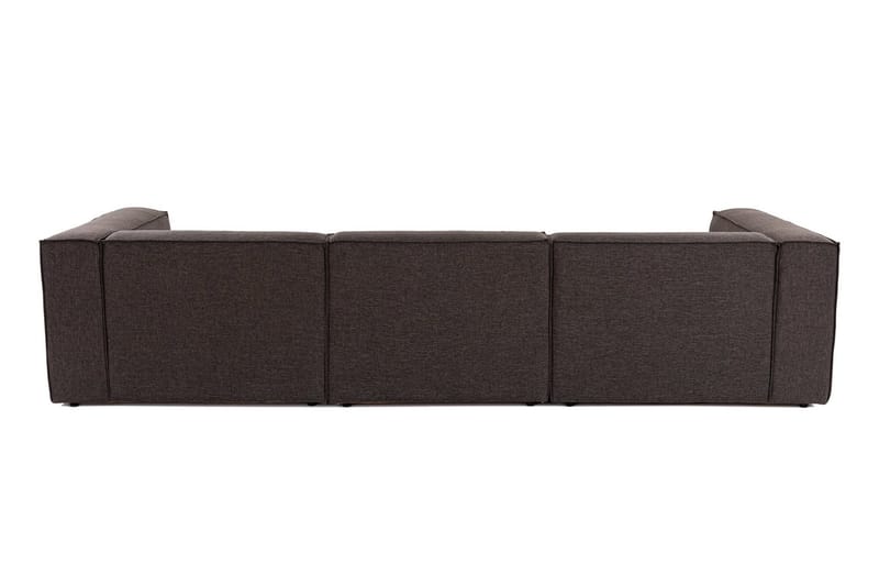 Redlands Sohva divaanilla 3-istuttava - Tummanruskea - Huonekalut - Sohva - Divaanisohva - 3 istuttava sohva divaanilla