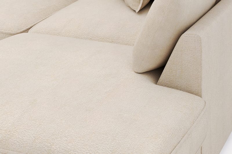 Rossita Lyx 4-istuttava Erittäin syvä Sohva divaanilla Oikea - Beige Chenille - Huonekalut - Sohva - Divaanisohva
