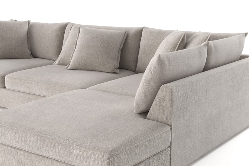 Rossita Lyx 4-istuttava Erittäin syvä Sohva divaanilla Oikea - Beige Chenille - Huonekalut - Sohva - Divaanisohva