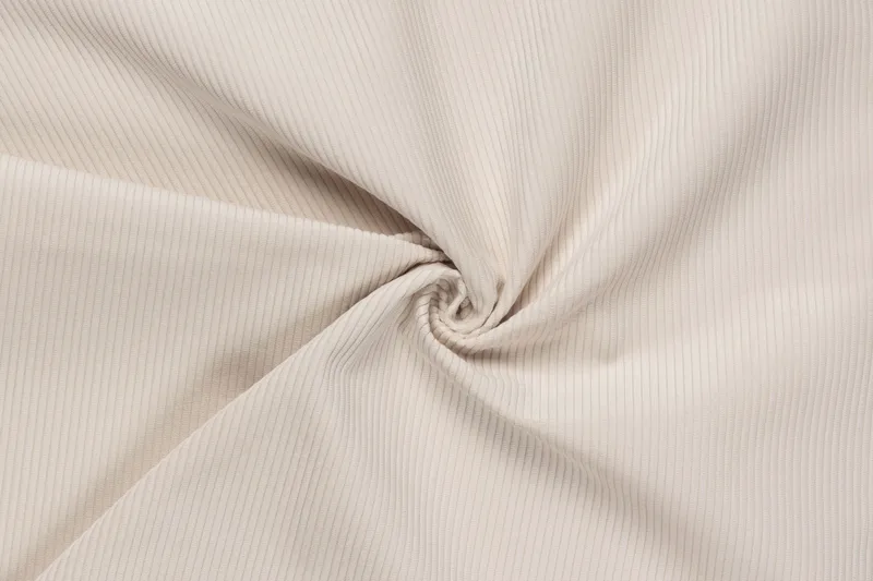 Rossita Lyx 4-istuttava Erittäin syvä Sohva divaanilla Oikea - Beige Vakosametti - Huonekalut - Sohva - Divaanisohva