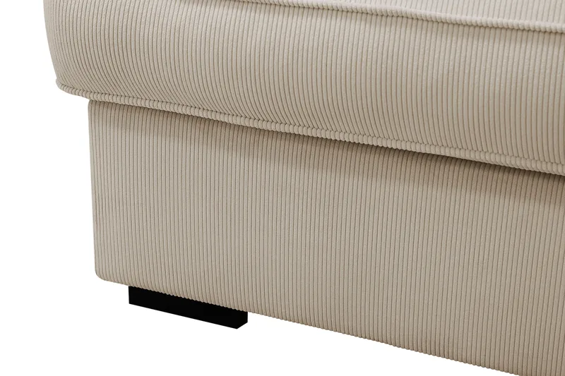 Rossita Lyx 4-istuttava Erittäin syvä Sohva divaanilla Oikea - Greige Manchester - Huonekalut - Sohva - Divaanisohva