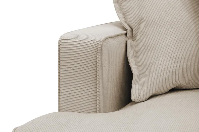 Rossita Lyx 4-istuttava Erittäin syvä Sohva divaanilla Oikea - Greige Manchester - Huonekalut - Sohva - Divaanisohva