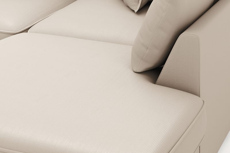 Rossita Lyx 4-istuttava Erittäin syvä Sohva divaanilla Oikea - Greige Manchester - Huonekalut - Sohva - Divaanisohva