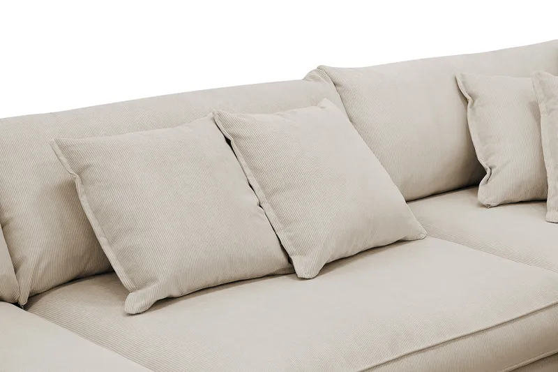 Rossita Lyx 4-istuttava Erittäin syvä Sohva divaanilla Oikea - Greige Manchester - Huonekalut - Sohva - Divaanisohva