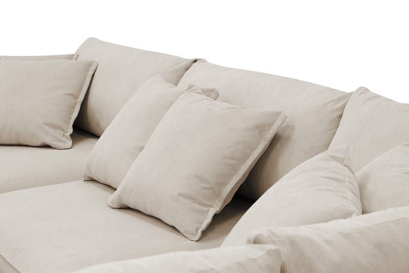 Rossita Lyx 4-istuttava Erittäin syvä Sohva divaanilla Oikea - Greige Manchester - Huonekalut - Sohva - Divaanisohva