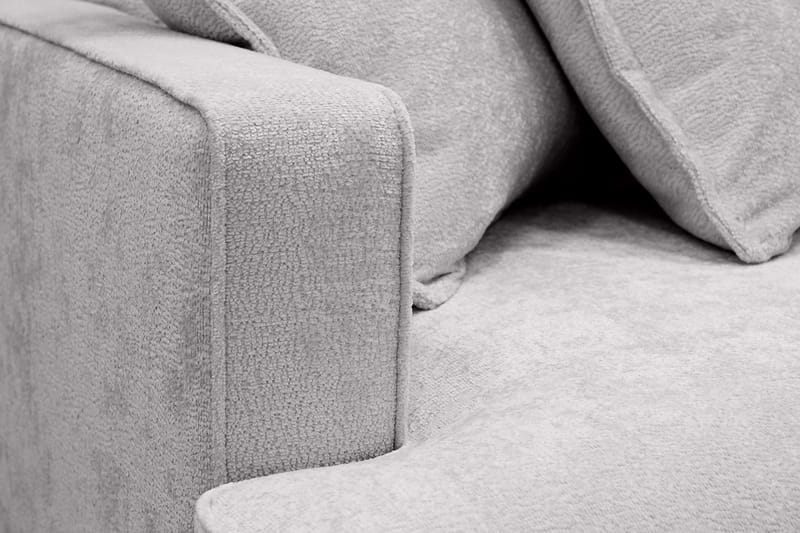 Rossita Lyx 4-istuttava Erittäin syvä Sohva divaanilla Oikea - Harmaa Chenille - Huonekalut - Sohva - Divaanisohva