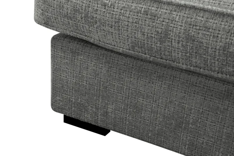 Rossita Lyx 4-istuttava Erittäin syvä Sohva divaanilla Oikea - Harmaa Chenille - Huonekalut - Sohva - Divaanisohva