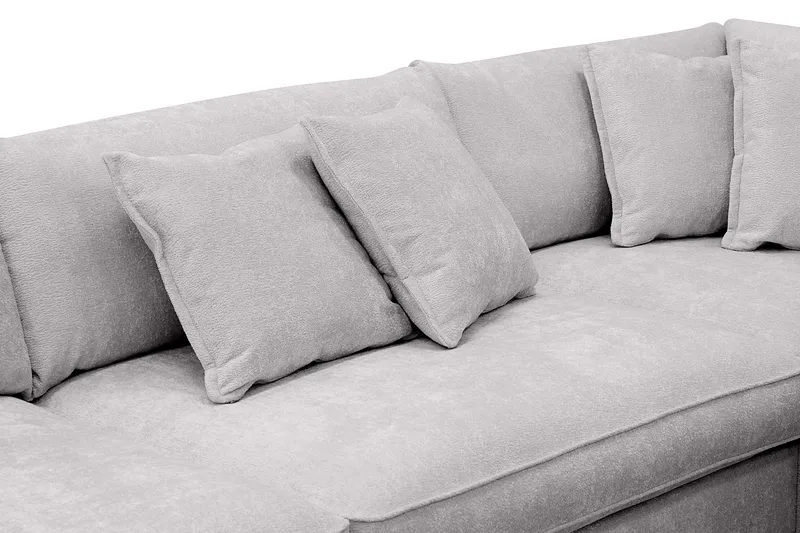 Rossita Lyx 4-istuttava Erittäin syvä Sohva divaanilla Oikea - Harmaa Chenille - Huonekalut - Sohva - Divaanisohva