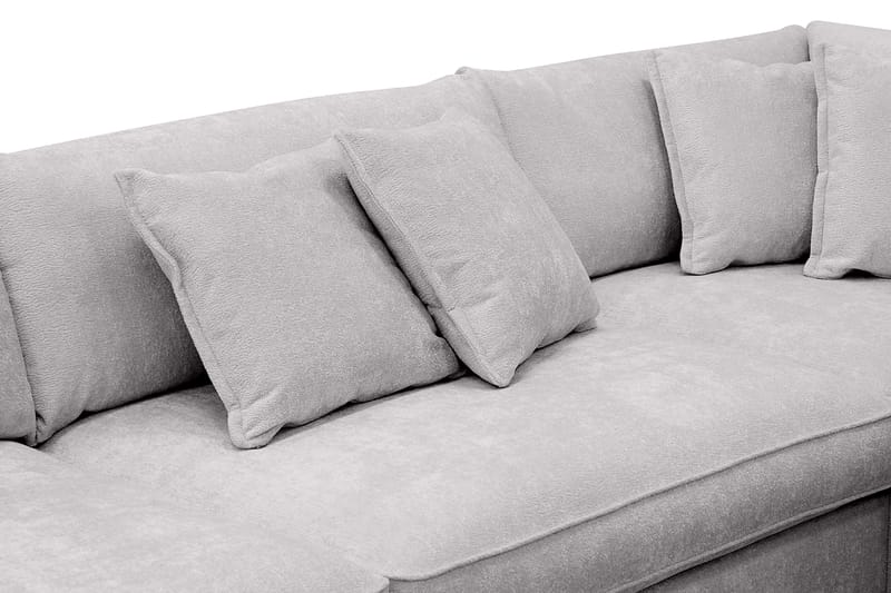 Rossita Lyx 4-istuttava Erittäin syvä Sohva divaanilla Oikea - Harmaa Chenille - Huonekalut - Sohva - Divaanisohva