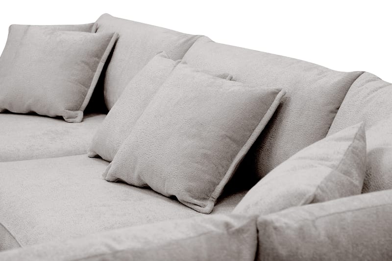 Rossita Lyx 4-istuttava Erittäin syvä Sohva divaanilla Oikea - Harmaa/Ruskea Chenille - Huonekalut - Sohva - Divaanisohva