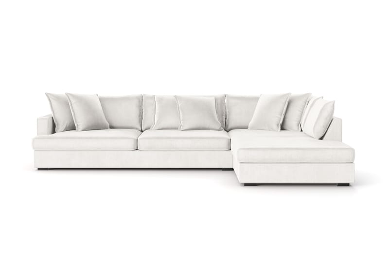Rossita Lyx 4-istuttava Erittäin syvä Sohva divaanilla Oikea, Offwhite Manchester