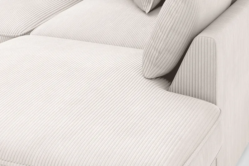 Rossita Lyx 4-istuttava Erittäin syvä Sohva divaanilla Oikea - Offwhite Manchester - Huonekalut - Sohva - Divaanisohva