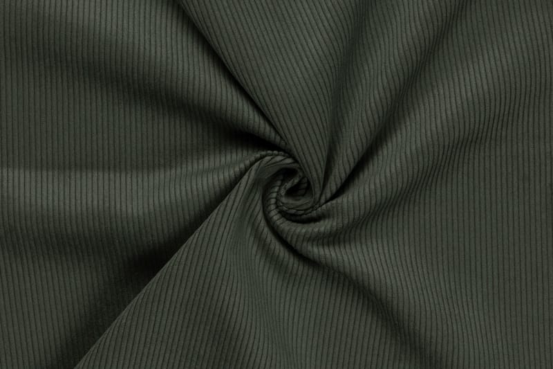 Rossita Lyx 4-istuttava Erittäin syvä Sohva divaanilla Oikea - Tummanvihreä Vakosametti - Huonekalut - Sohva - Divaanisohva