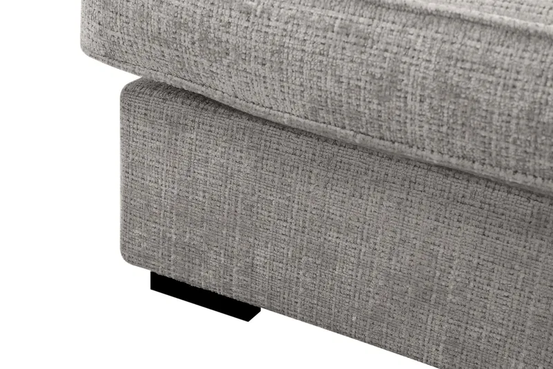 Rossita Lyx 4-istuttava Erittäin syvä Sohva divaanilla Oikea - Vaaleanharmaa Chenille - Huonekalut - Sohva - Divaanisohva