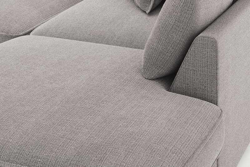 Rossita Lyx 4-istuttava Erittäin syvä Sohva divaanilla Oikea - Vaaleanharmaa Chenille - Huonekalut - Sohva - Divaanisohva