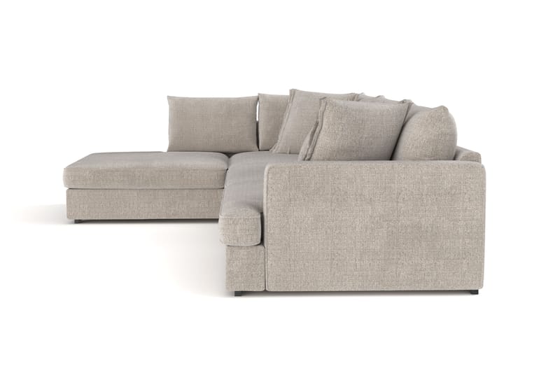 Rossita Lyx 4-istuttava Erittäin syvä Sohva divaanilla Vasen - Beige Chenille - Huonekalut - Sohva - Divaanisohva