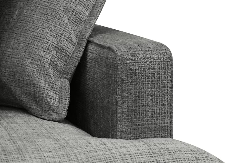 Rossita Lyx 4-istuttava Erittäin syvä Sohva divaanilla Vasen - Harmaa Chenille - Huonekalut - Sohva - Divaanisohva