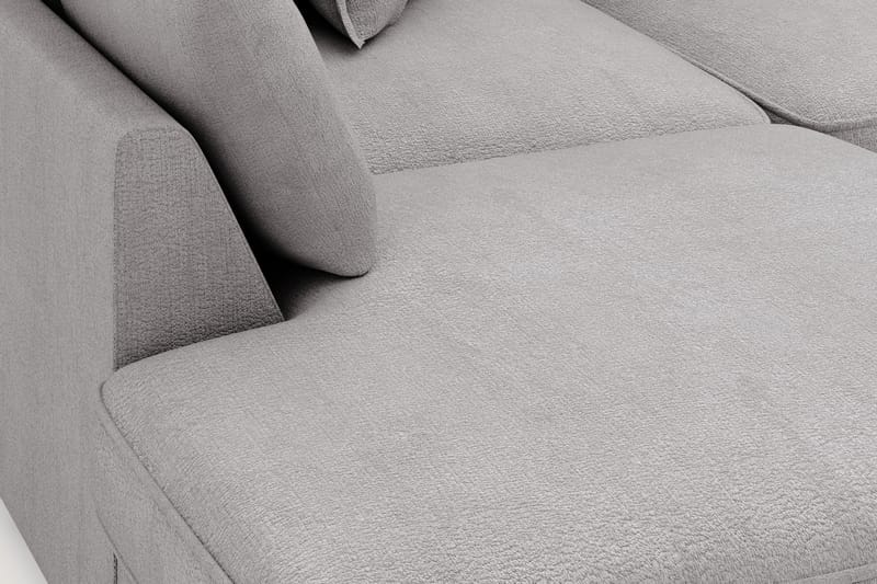 Rossita Lyx 4-istuttava Erittäin syvä Sohva divaanilla Vasen - Harmaa Chenille - Huonekalut - Sohva - Divaanisohva