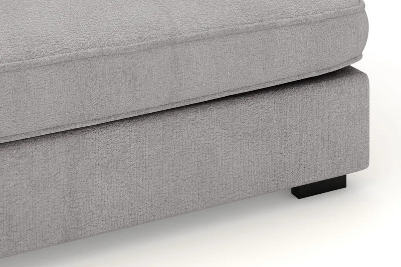 Rossita Lyx 4-istuttava Erittäin syvä Sohva divaanilla Vasen - Harmaa Chenille - Huonekalut - Sohva - Divaanisohva