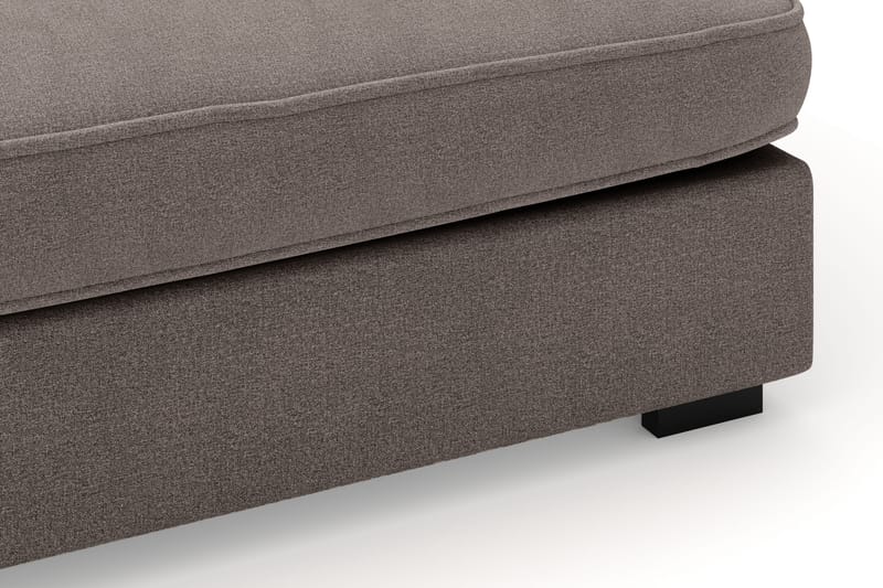 Rossita Lyx 4-istuttava Erittäin syvä Sohva divaanilla Vasen - Ruskea Kangas - Huonekalut - Sohva - Divaanisohva