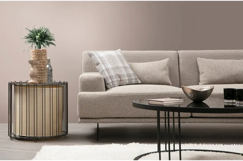 Divaanisohva Rubiell - Beige - Huonekalut - Sohva - Divaanisohva