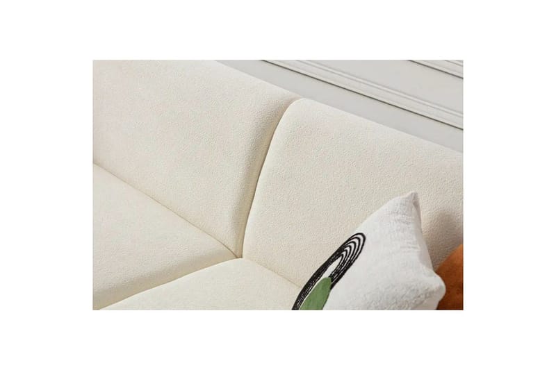 Rynvar Sohva divaanilla 4-istuttava - Valkoinen - Huonekalut - Sohva - Divaanisohva