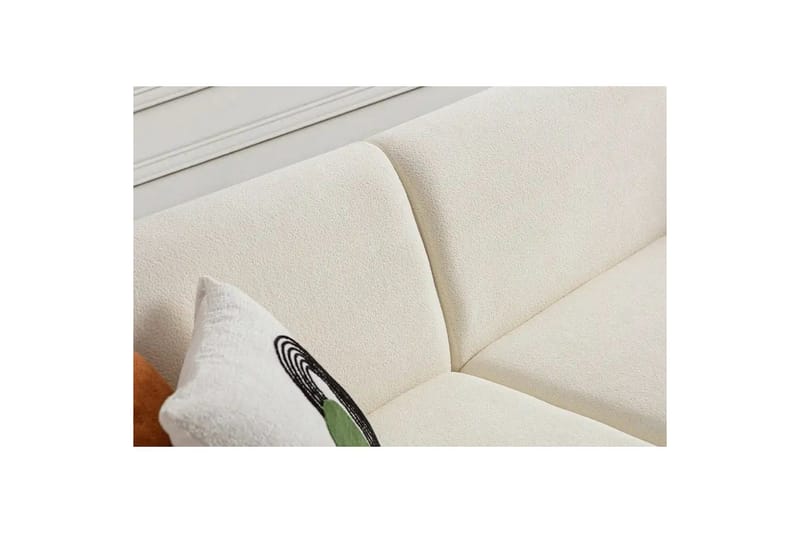 Rynvar Sohva divaanilla 4-istuttava - Valkoinen - Huonekalut - Sohva - Divaanisohva
