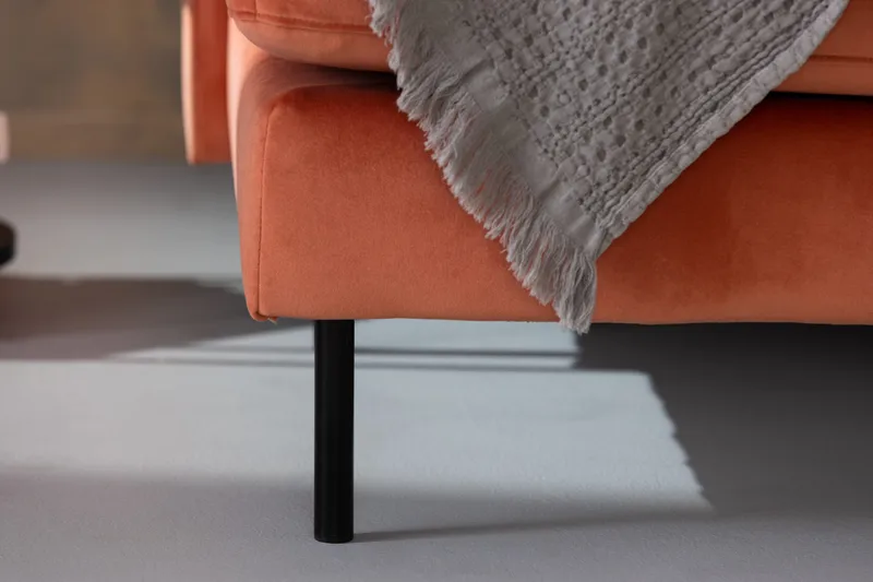 Samettisohva Elion 2:n ist divaanilla Vasen - Roosa - Huonekalut - Sohva - Divaanisohva