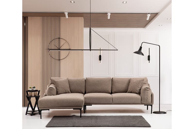 Sohva divaanilla Lumsden 4:n ist - Mokka - Huonekalut - Sohva - Divaanisohva