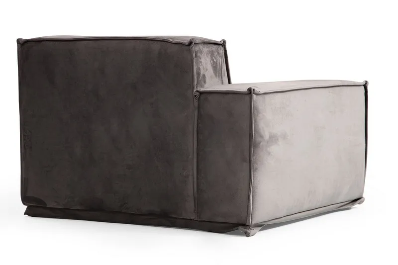 Sohva divaanilla Woodlaw 6:n ist - Harmaa - Huonekalut - Sohva - Kulmasohva