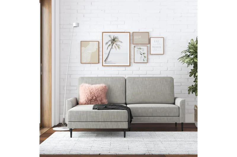 Sohva Francis - Harmaa - Huonekalut - Sohva - Divaanisohva