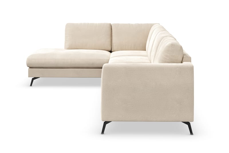 Sohva Friday Lyx 4:n ist avopäädyllä Vasen Sametti - Beige - Huonekalut - Sohva - Divaanisohva