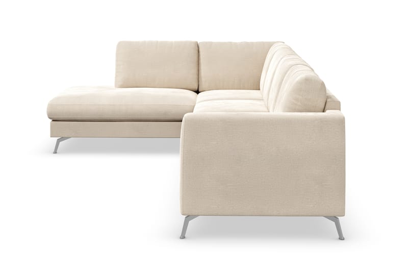 Sohva Friday Lyx 4:n ist avopäädyllä Vasen Sametti - Beige - Huonekalut - Sohva - Divaanisohva
