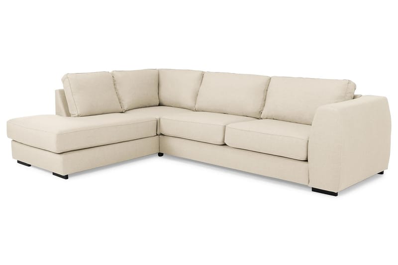 Sohva Ontario 3:n ist Avopääty Vasen - Beige - Huonekalut - Sohva - Divaanisohva - 3 istuttava sohva divaanilla