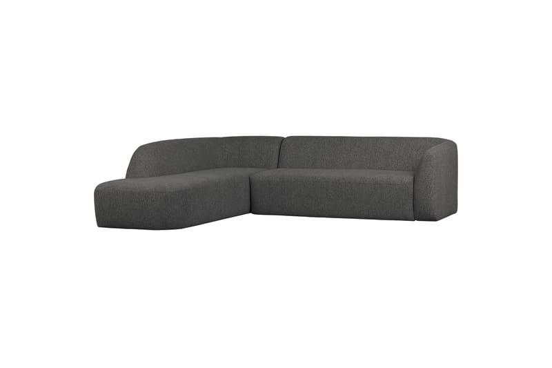 Sohva sängyllä Mooli 3-istuttava, Harmaa/Musta