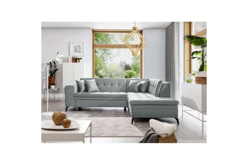 Sohvaosa Eltap Lanvin 260x210x93 cm - Savoi 100, Harmaa, Oikea - Huonekalut - Sohva - Divaanisohva