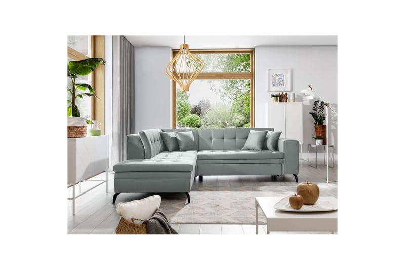 Sohvaosa Eltap Lanvin 260x210x93 cm - Savoi 100, Harmaa, Vasen - Huonekalut - Sohva - Divaanisohva