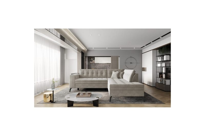 Sohvaosa Eltap Lanvin 260x210x93 cm - Sola 18, Oikea - Huonekalut - Sohva - Divaanisohva