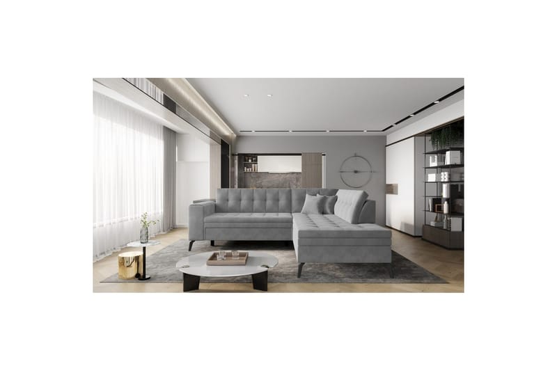 Sohvaosa Eltap Lanvin 260x210x93 cm - Sola 4, Oikea - Huonekalut - Sohva - Divaanisohva