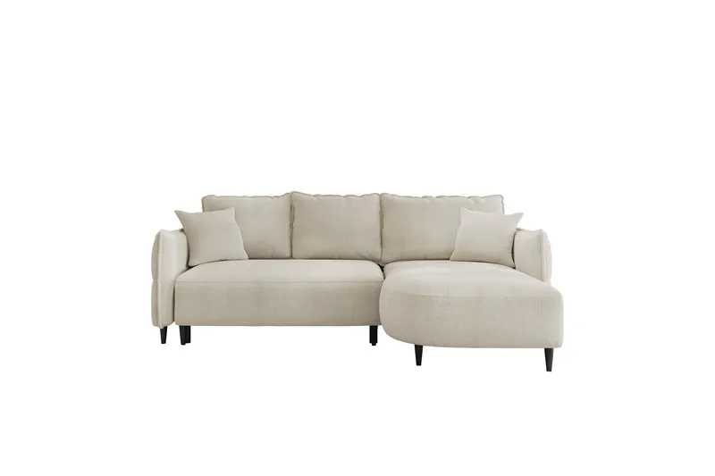 Sycylia sohva divaanilla, 3-ist., Beige
